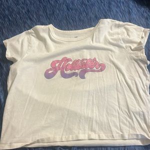 HOLLISTER baby tee XL